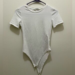 Primark White Short Sleeve Bodysuit
